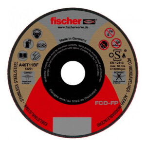 DISCO FCD-FP Ø115x1x22,23 PLUS, CORTE DE METALES 531709 FISCHER