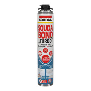 ESPUMA ADHESIVA TURBO SOUDABON TURBO PISTOLA 750 ml