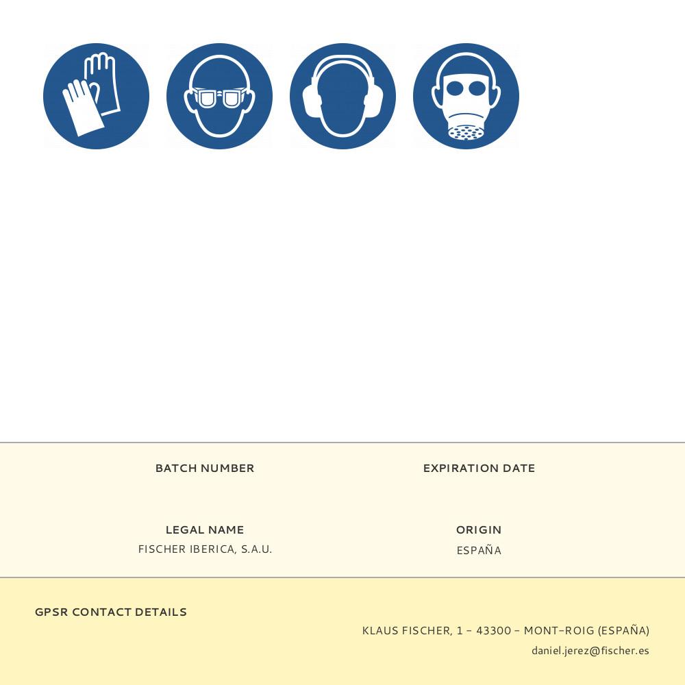 BROCA SDS PLUS QUATTRIC II 18/200/250 F549956 FISCHER - Imagen 2