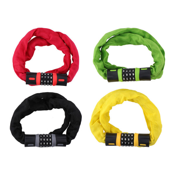 CANDADO DE SEGURIDAD CON BLOQUEO NUMÉRICO DUNLOP COLORES / MODELOS SURTIDOS - Imagen 2