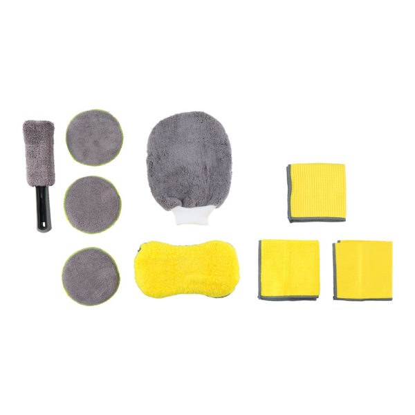 SET DE LIMPIEZA PARA COCHES/MOTOS 9 PIEZAS DUNLOP - Imagen 2