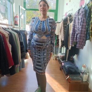 Vestido con estampado