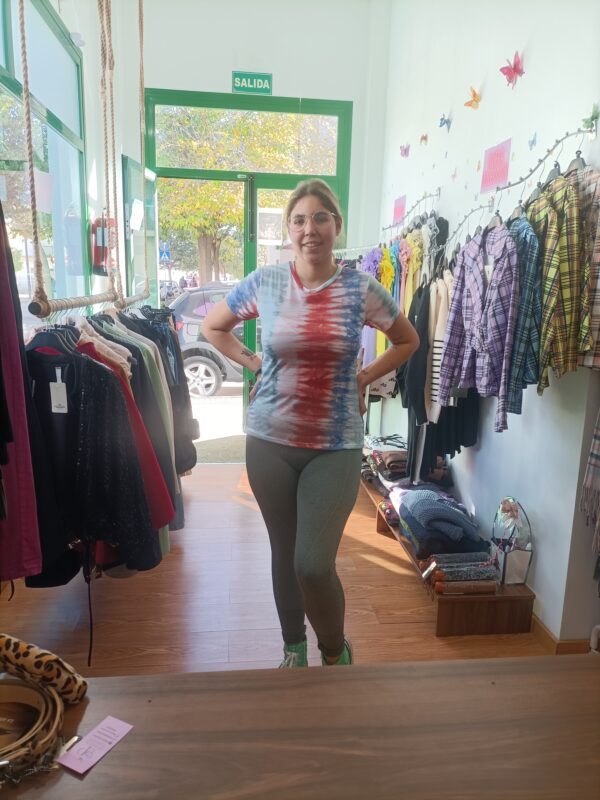 Camiseta de colores