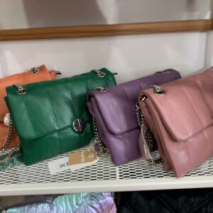 Bolsos acolchados 4 colores