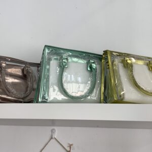 Bolsos transparentes 3 colores