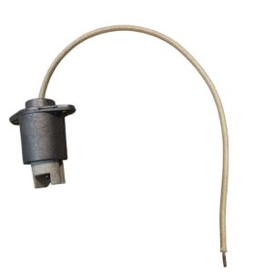 [LIQUIDACIÓN] PORTALAMPARA HALOGENO G9 C/SOPOR+CABLE