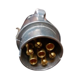 [LIQUIDACIÓN] Clavija  macho aluminio 7 polos remolque