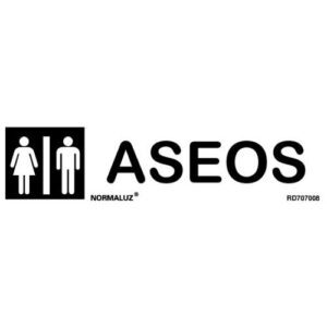 [LIQUIDACIÓN] Señal aseo minusvalido 20x5