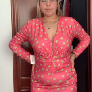 Vestidos lunares. 4 colores