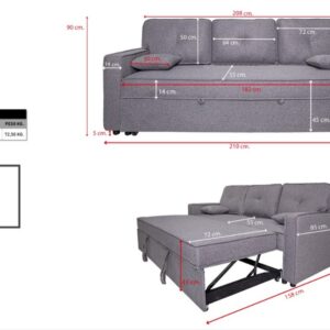SOFA CAMA DAX OFERTA.