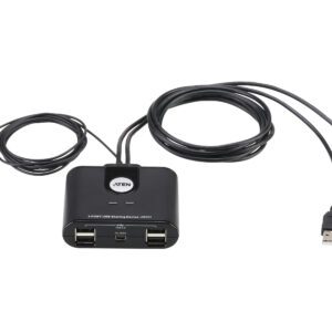 [LIQUIDACIÓN] Switch De Datos Usb 2.0, Aten us224 2 PC