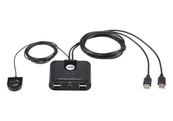 Switch De Datos Usb 2.0, Aten us224 2 PC