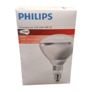 [LIQUIDACIÓN] Lampara infrarroja Philips 250W transparente