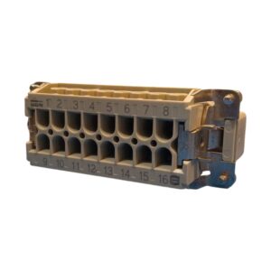 [LIQUIDACIÓN] CONECTOR HARTING 16 MACHO 16E TORN.