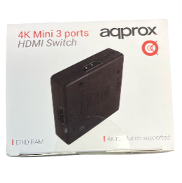 [LIQUIDACIÓN] SWITCH HDMI APPROX 3P 1080P