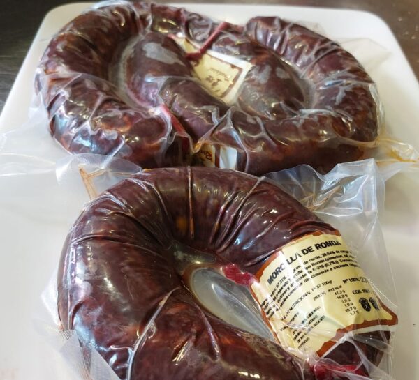 Morcilla con Manteca Colora 1/4 Kg