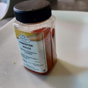Pimentón dulce (bote pequeño)