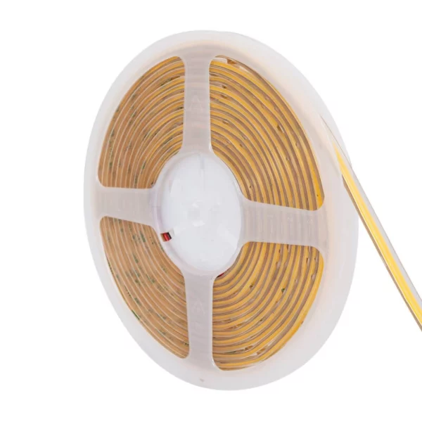 Tira LED COB 24V DC 385 LED/m 5m IP65 5000k