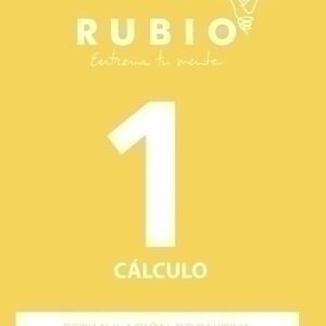 CUADERNO RUBIO A4 ESTIMULACION COGNITIVA CALCULO Nº 1
