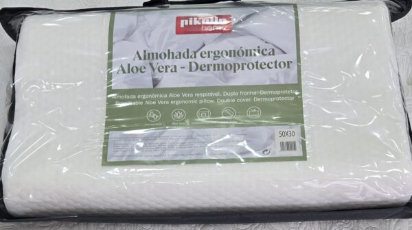 Almohada ergonómica Aloe Vera cervical
