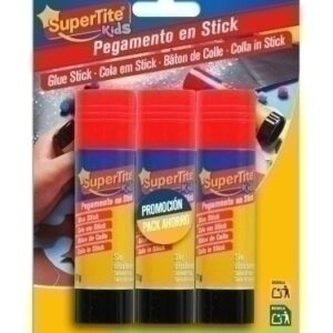 BARRA PEGAMENTO SUPERTITE 21g BLISTER DE 3