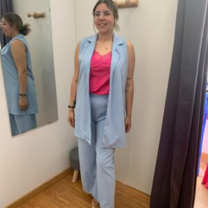 Conjunto chaleco 3 colores