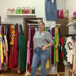 Pantalón vaquero Oscuro campana