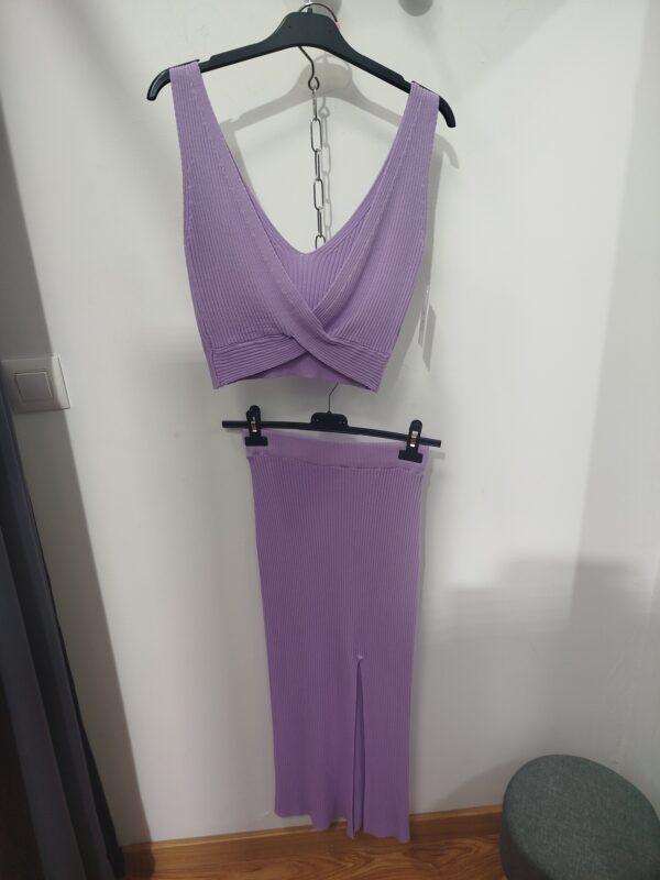 Conjunto Sylvia dos piezas top+ falta. 3 colores - Imagen 5