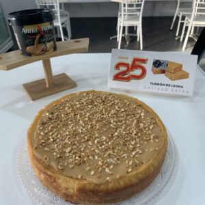 Cheesecake de turrón de jijona