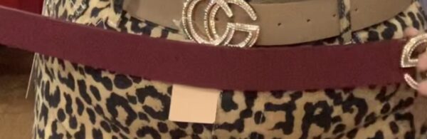 Cinturon Gucci 3 colores - Imagen 3