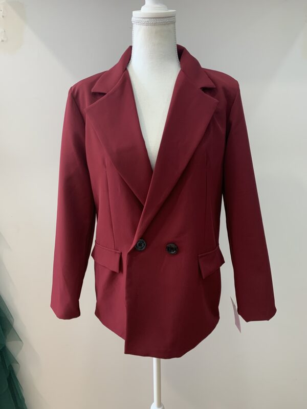 Blazer lisa 2 colores - Imagen 3