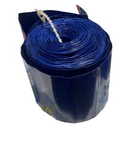 [LIQUIDACIÓN] TUBO TERMORRETRACTIL PVC 100MM PLANO azul