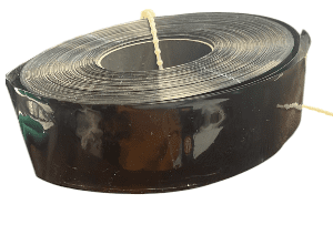 [LIQUIDACIÓN] TUBO TERMORRETRACTIL 50MM PLANO PVC Negro