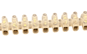 [LIQUIDACIÓN] FICHA EMPALME 6MM 10A Transparente