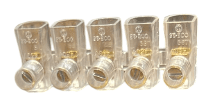 [LIQUIDACIÓN] Regleta conexion poliamida 2,5mm tranparente