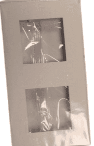 [LIQUIDACIÓN] placa doble blanco mate 45920