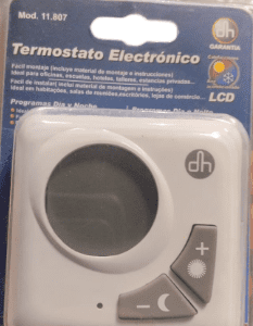 TERMOSTATO DOMESTICO DIGITAL temperatura ambi