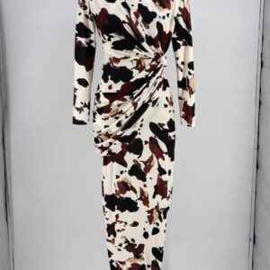 Vestido estampado vaca