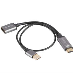 ADAPTADOR LANBERG 4K HDMI MACHO/DISPLAYPORT HEMBRA 20CM