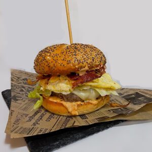 Hamburguesa de la casa