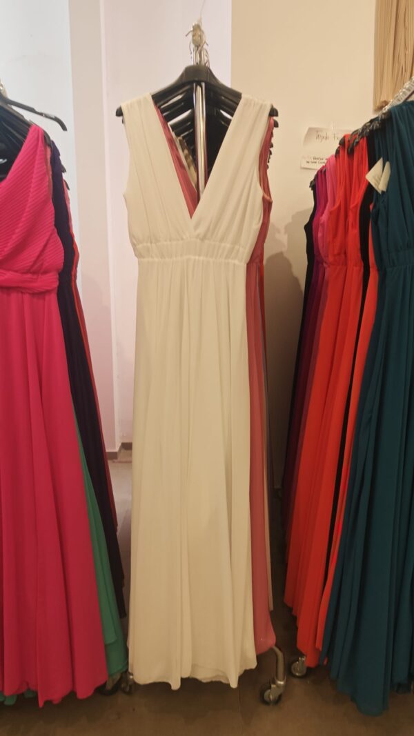 Vestido gasa Graduación 🎓 Eventos 👰 varios colores 🌈 - Imagen 2