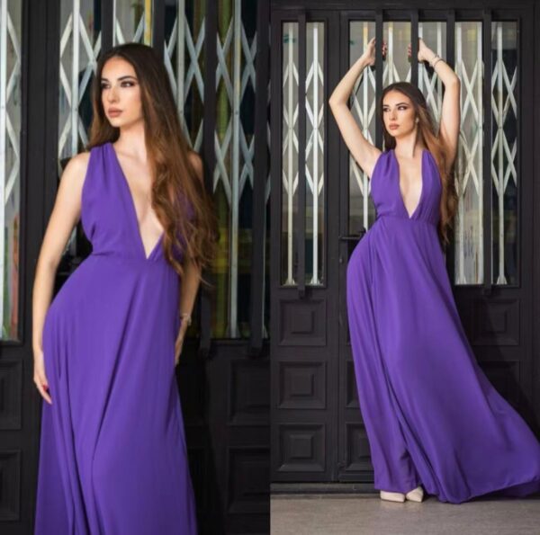 Vestido gasa Graduación 🎓 Eventos 👰 varios colores 🌈