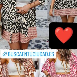 Conjunto Caribe 5 colores 🌈