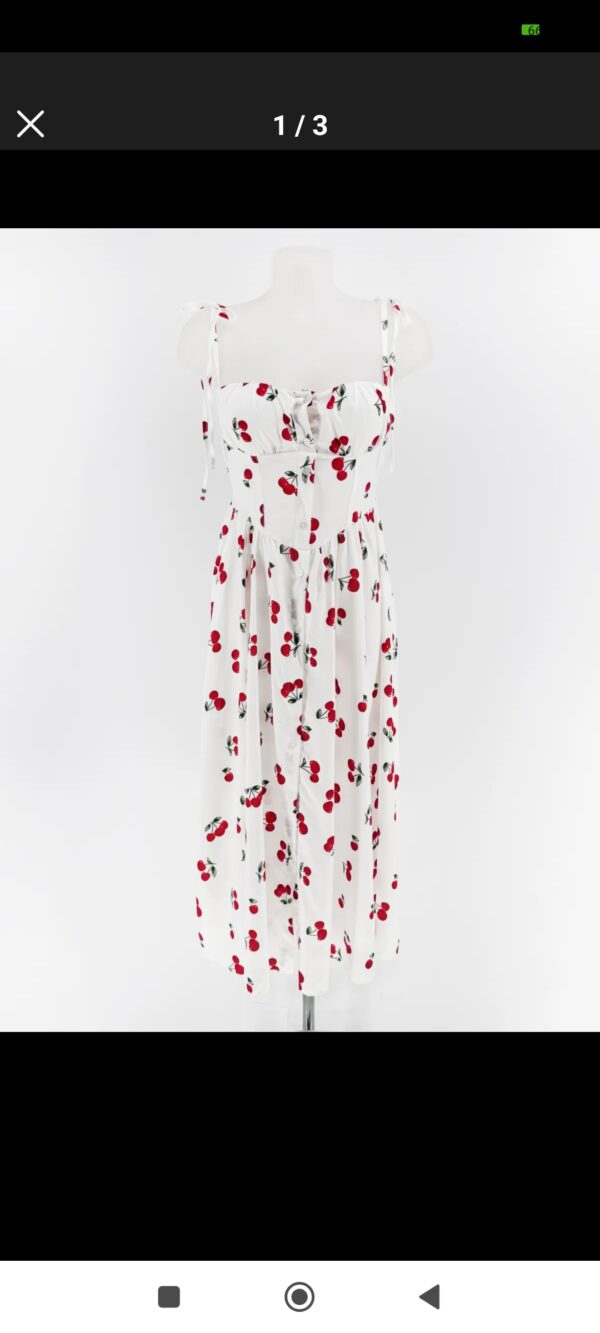 Vestido cerezas - Imagen 2