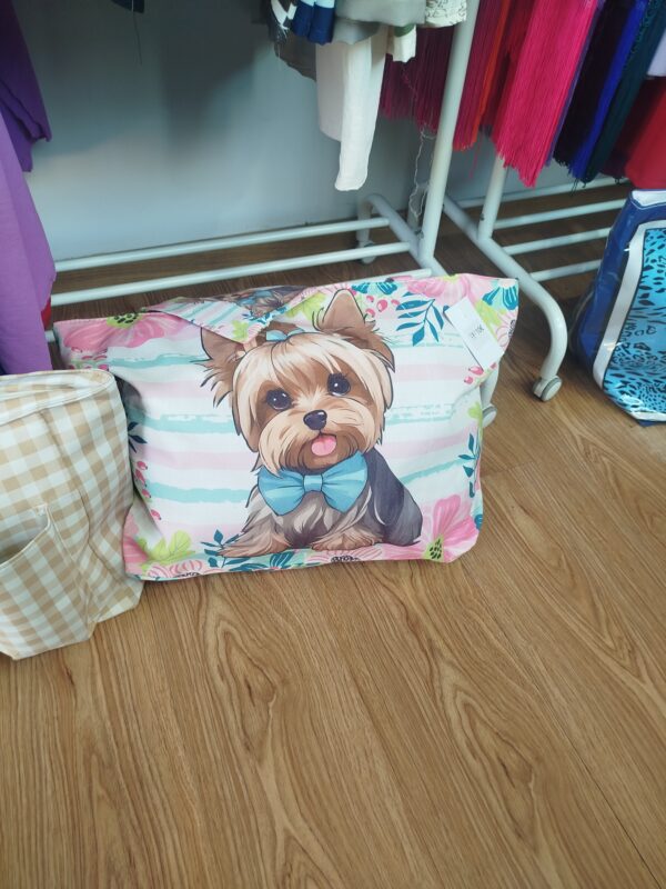 Bolsos de playa con estampado de perros