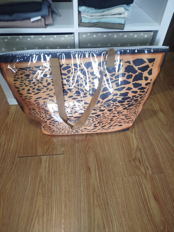 Bolsos de playa con estampado de leopardo en varios colores - Imagen 3