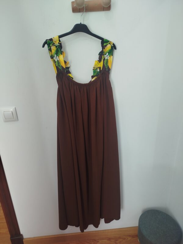 Vestido limones tallaje grande curvy - Imagen 4