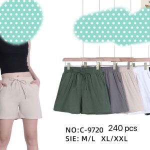 Pantalón corto varios colores