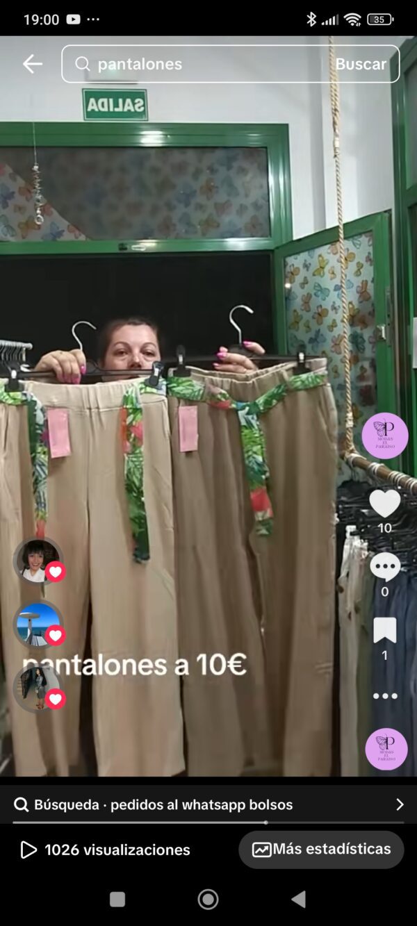 Pantalón con cinturon - Imagen 4