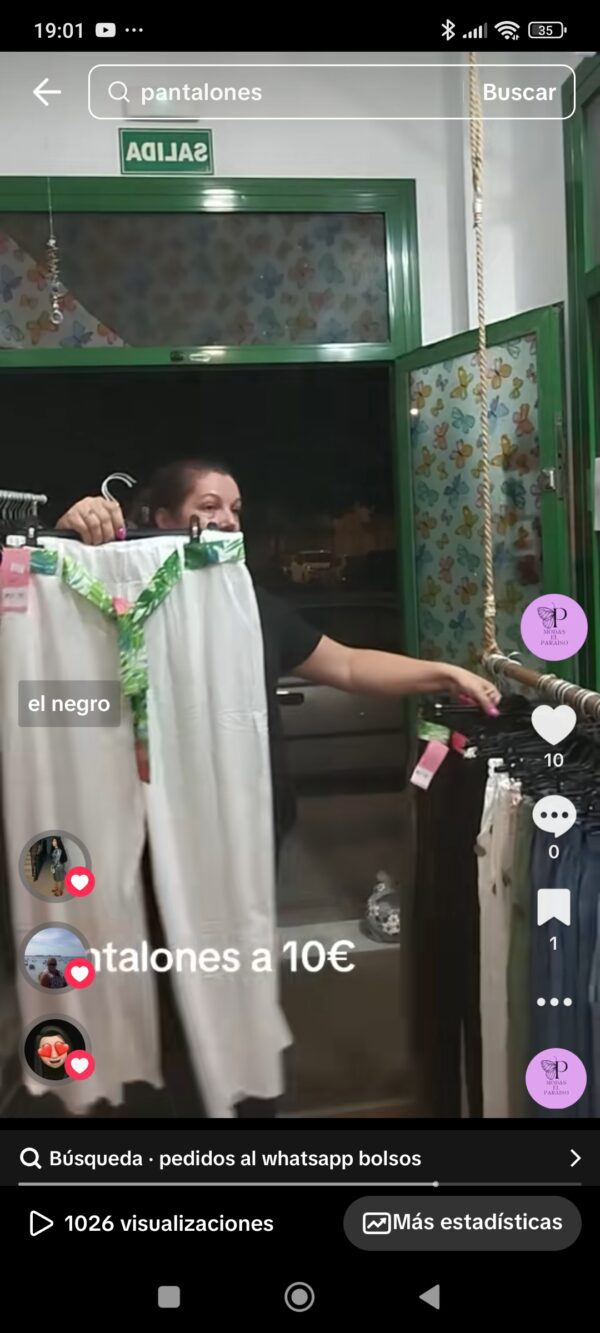 Pantalón con cinturon - Imagen 3